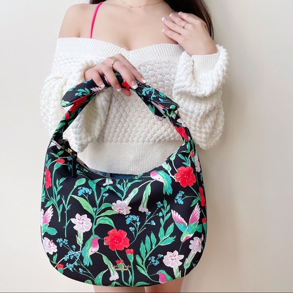 Kate Spade ♠️ Floral Shoulder Bag NWT - Picture 4 of 7